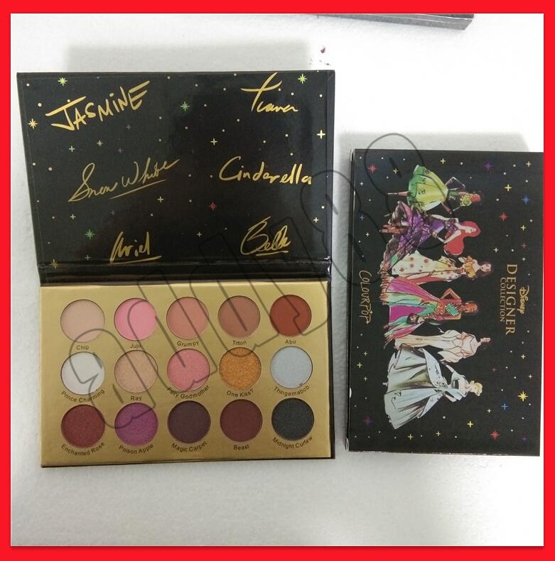 

2019 Eye Makeup 15 Colors Eyeshadow Palette ColorPop Designer Collection Glitte Matte Shimmer Eyeshadow Palette free shipping, Multi