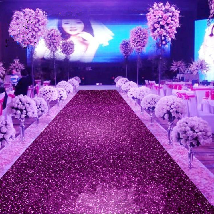 

100% new material rose wedding carpet width is 1.4 meters X 10 meters long wedding site decoration