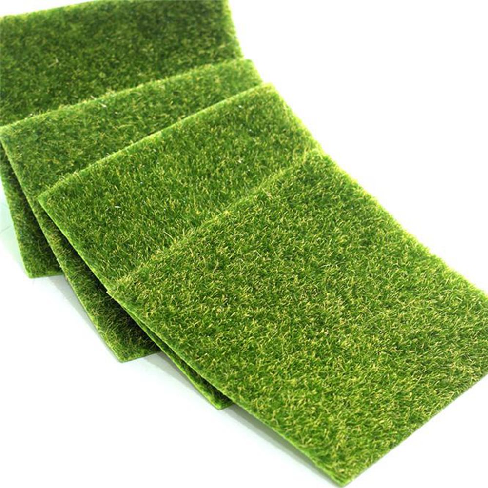

30*30cm Square Artificial Plant Lawn Home Simulation Plant Background Wall Moss Turf Green Sod Interior Window Decoration