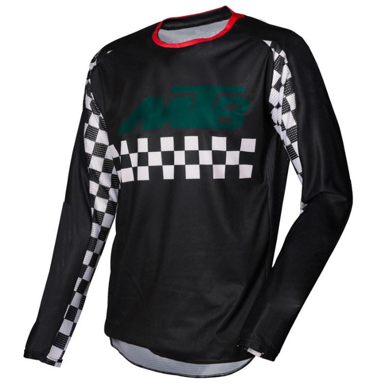 

Sleeves quick dry breathable motocross jersey Long top Cycling t Shirt Downhill wear motocycle clothing, Blue