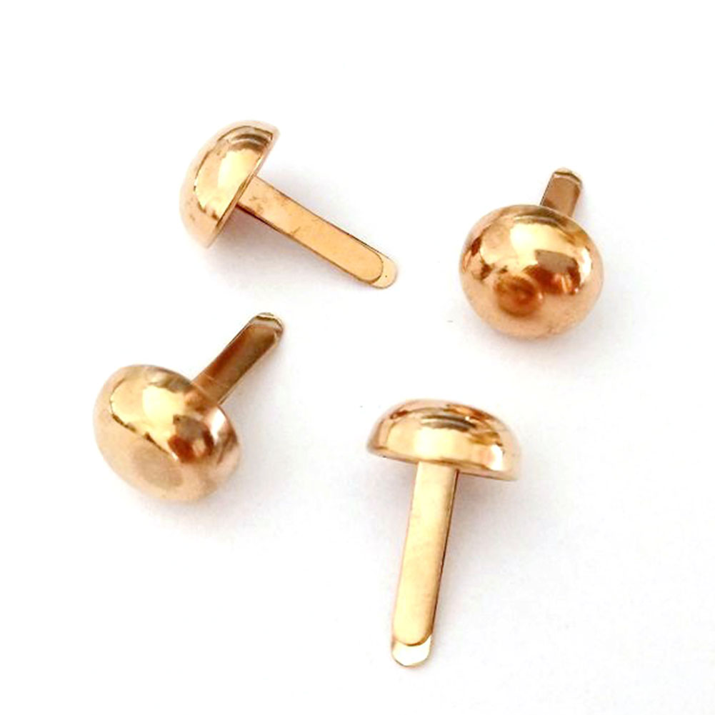 100PCS Metal Square Pyramid Rivet Stud Creative Spikes For Clothes Bag
