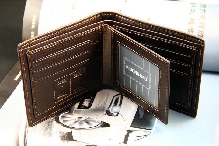 Designer-Top quality New style mens brand designer leather luxury purse wallet short cross high quality wallets for men free shipping