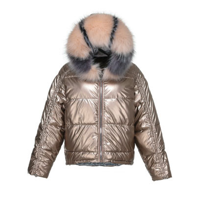 

Women Fashion Jacket Female Winter New Short Bread Clothing Thick Down Jacket Hip-hop Style Fashion Trend Outerwear 2020 New Parkas Hot Sale, Champagne
