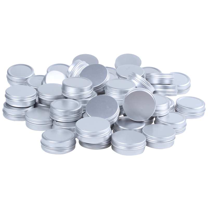 

50PCS Aluminum Box Spice Box Lip Makeup empty 50ml