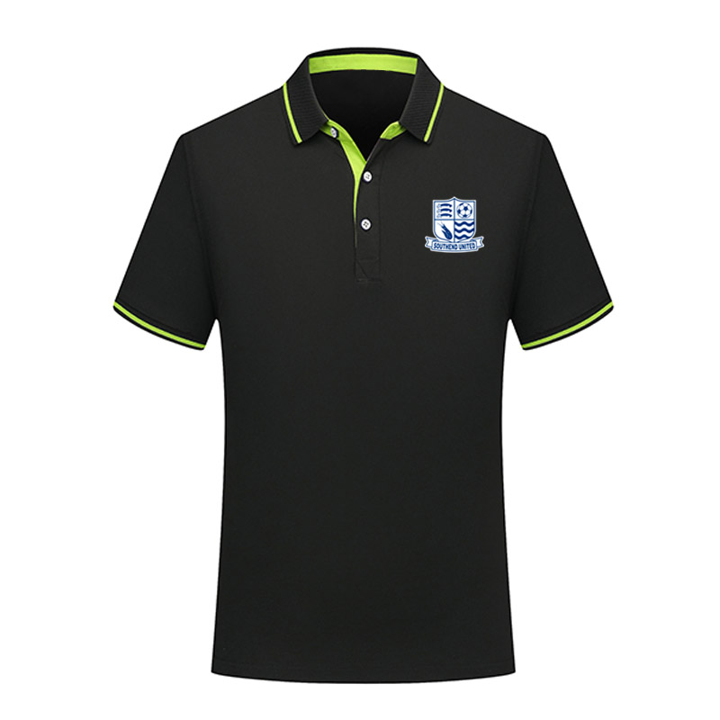 

southend united Polo Shirt Summer Mens Business Casual Tops Men's sports Run Short Sleeve Polo Shirt training Polos Men's Polos