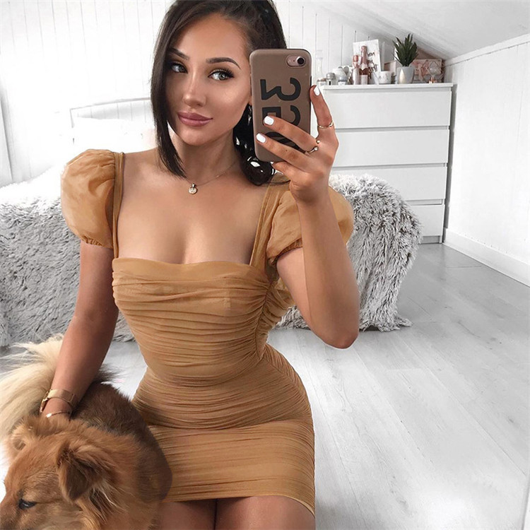 

Sexy Dress, Brown