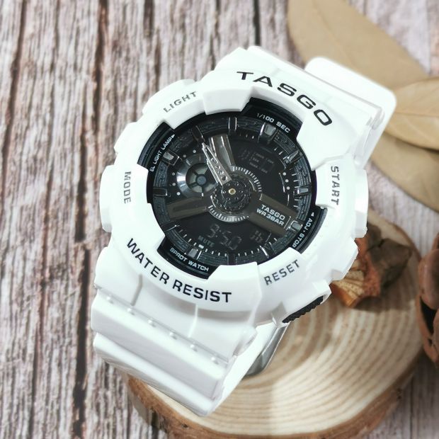 

5pcs/lot NEW brand men's wristwatch, Sport dual display GMT Digital LED reloj hombre Military watch relogio masculino for teens, Full black