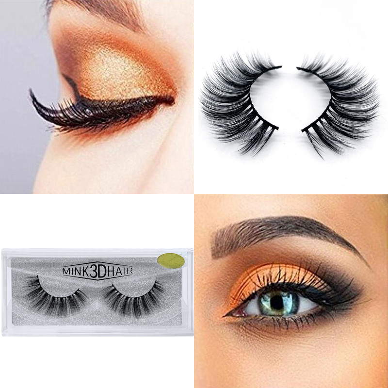 

Mink Eyelashes 100% Cruelty free Handmade 3D Mink Lashes Full Strip Lashes Soft False Eyelashes Makeup