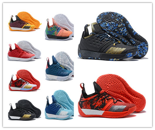 

James 2 Vol.2 Basketball Shoes James Trainers Harden 2 Sneakers Championship MVP Finals Mens Designer Sports Shoes Running Shoes Size 40-46, 10