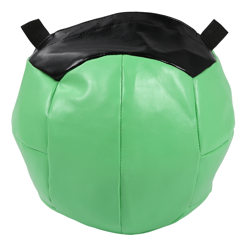 

35cm Ball Empty Snatch Wall Balls Heavy Duty Exercise Kettlebell Lifting Fitness MB Muscle Building,Green