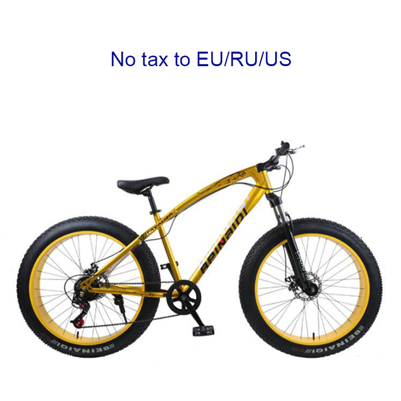 

4.0 fat bike 24 and 26inch mountain bike 7 Variable speed Snow bicycle absorbing beach big tire mountain bicycle