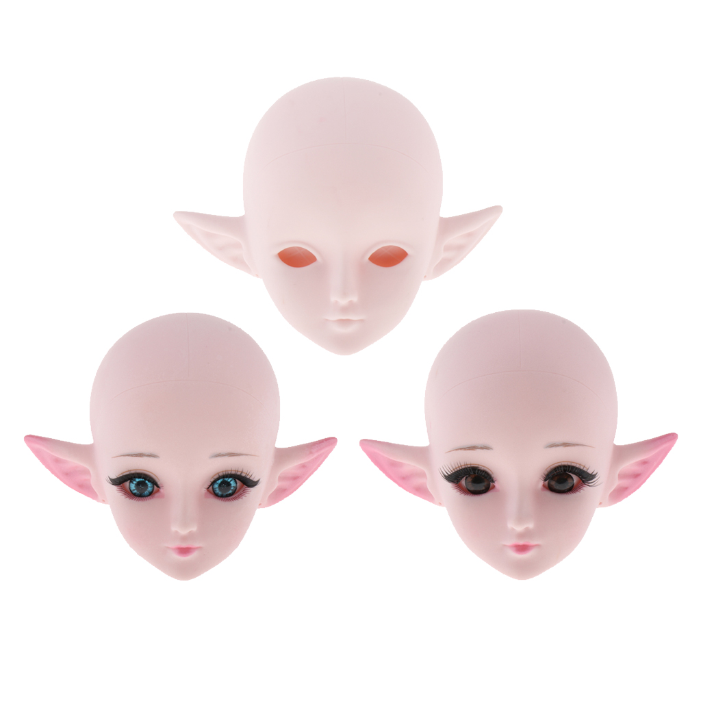 plastic doll heads bulk