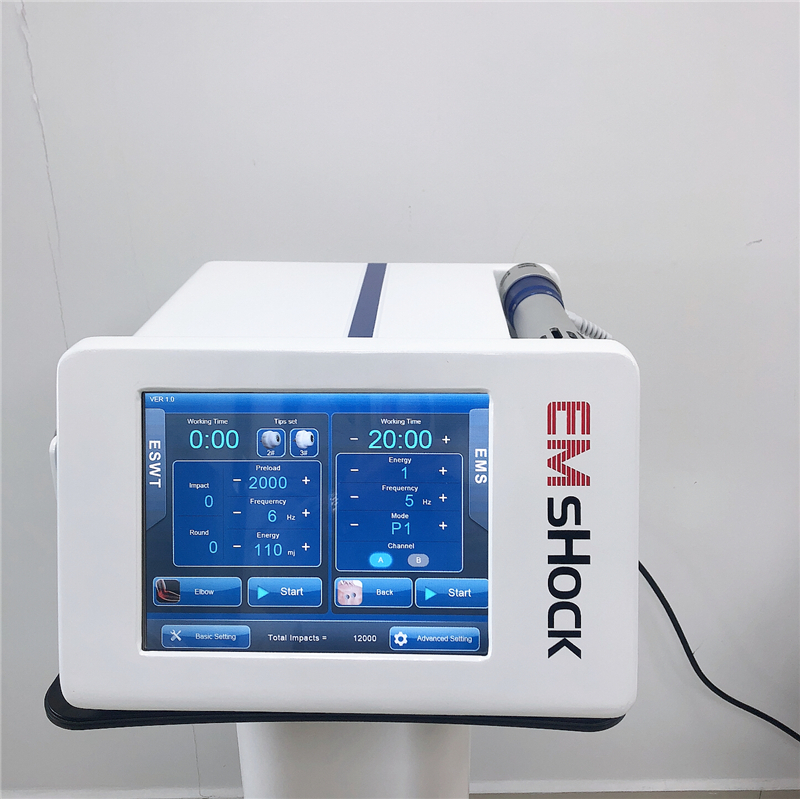 

Portable EMS Muscle stimulation shock wave therapy machine for body pain relief/ ED ESwt shock wave therapy for ed treament