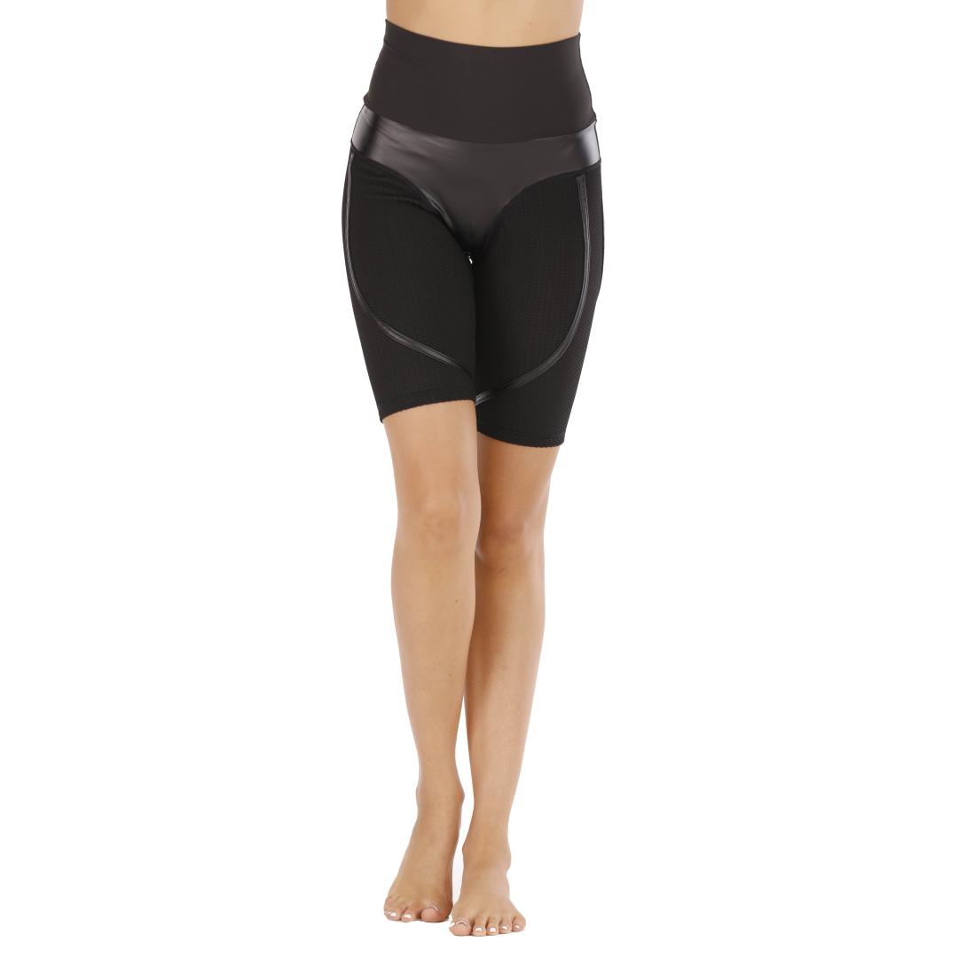 

Quality black biker shorts high waist women short pants fitness active wear athleisure cycling shorts femme 2019 fashion, Sport bra