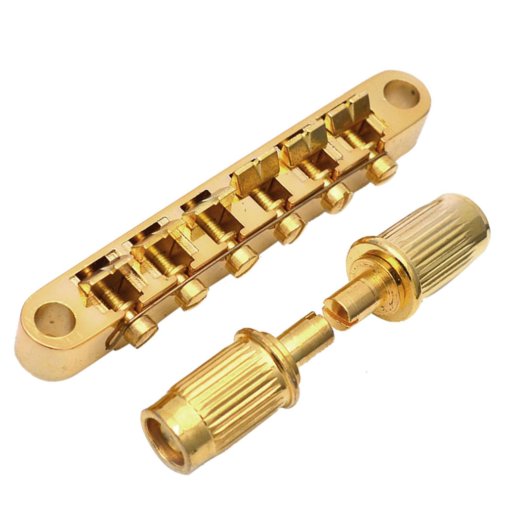 

6 String Guitar Bridge Roller Saddle Bridge Posts for Les Paul Guitar Lovers