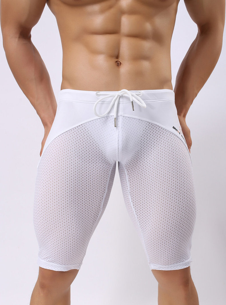 mesh mens swimwear