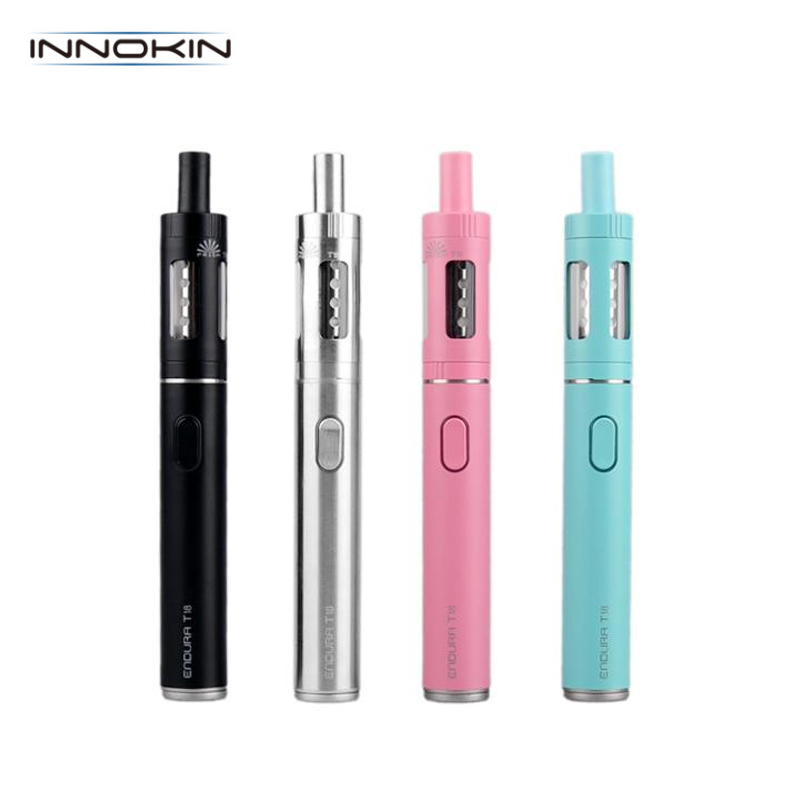 

Innokin Endura Top Filling Tank Electronic Kit T18 Starter Prism Atomizer 2.5ml 1000mAh 100% Authentic Built-In Cigarettes Vaping Pen Xiufh