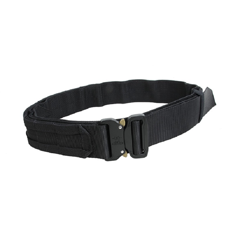 

New 1.75-inch tactical belt domestic metal fastener tmc3329, Bk