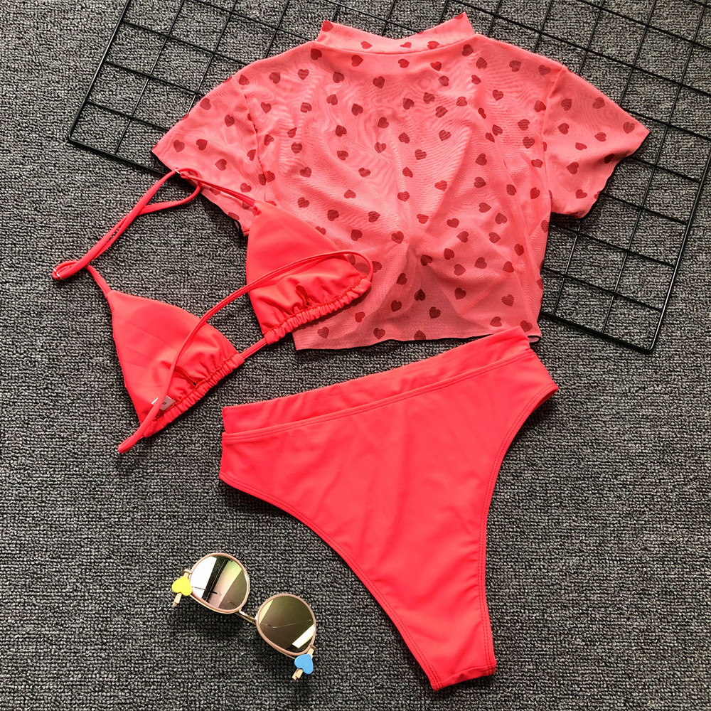 ladies red swimsuits