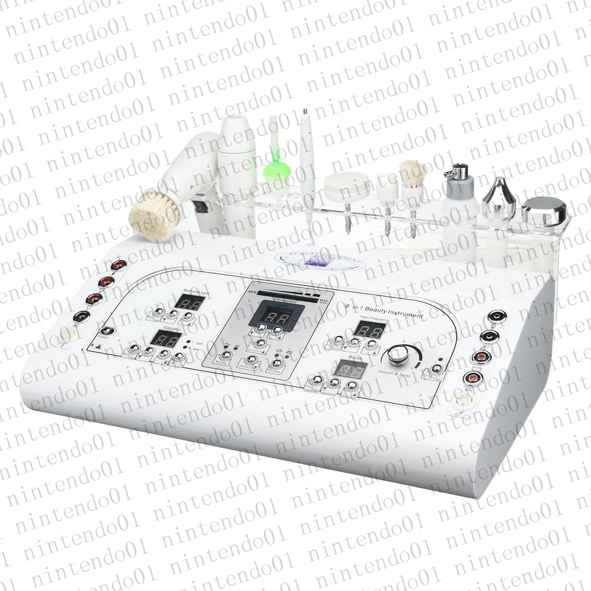 

8 In 1 Ultrasonic Women Face Whitening Freckle Removal Ultrasound Anti Aging Facial Massage Machine Skin Care Beauty Instrument