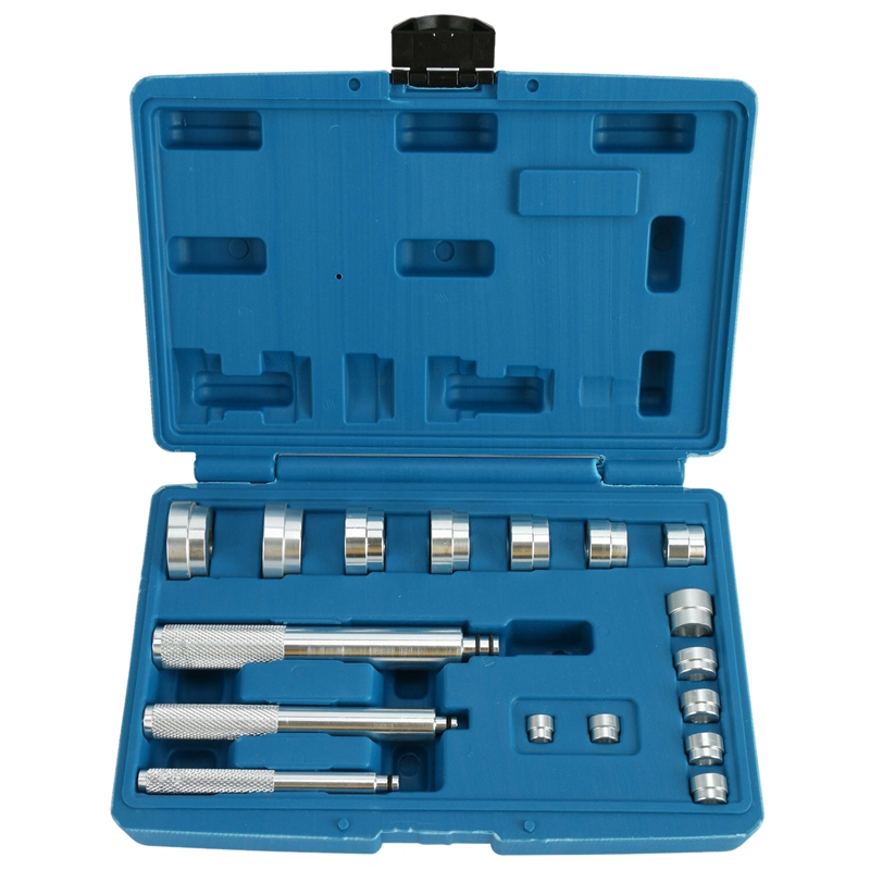 

17pcs A Set Aluminium Wheel Bearing Race Seal Drivers Bush Removal Tool Kit Hardware Shafts Bearing Accessories