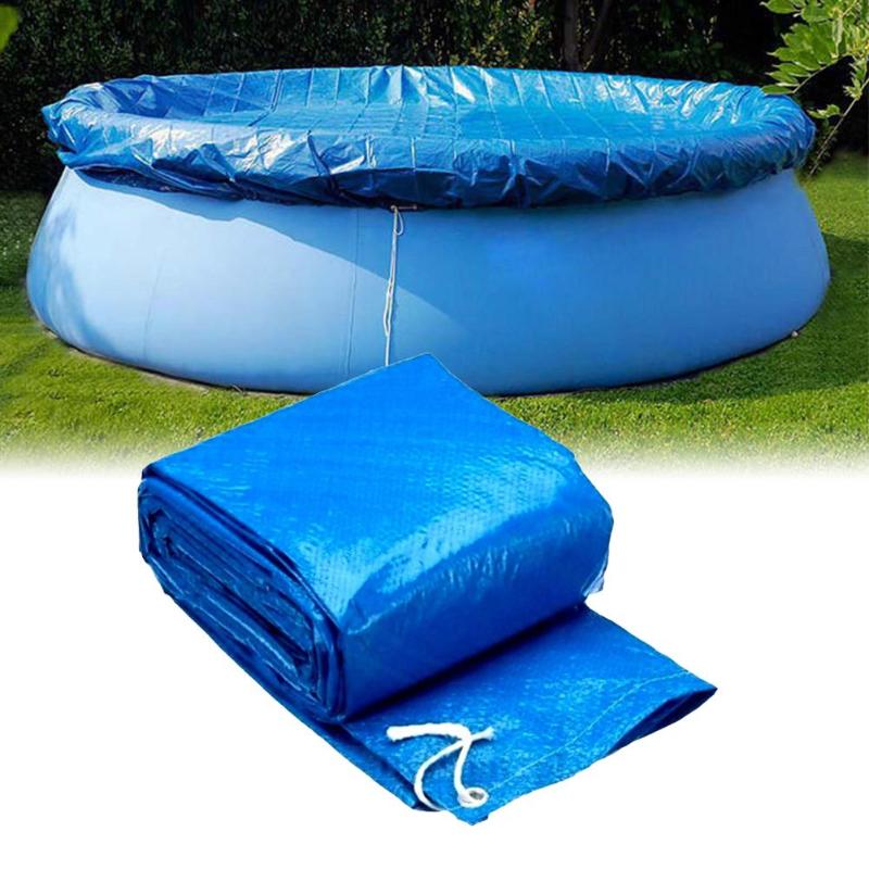 

Swimming Pool Cover Cloth Cloth Bracket Pool Cover Inflatable Swimming Dust Diaper Round PE