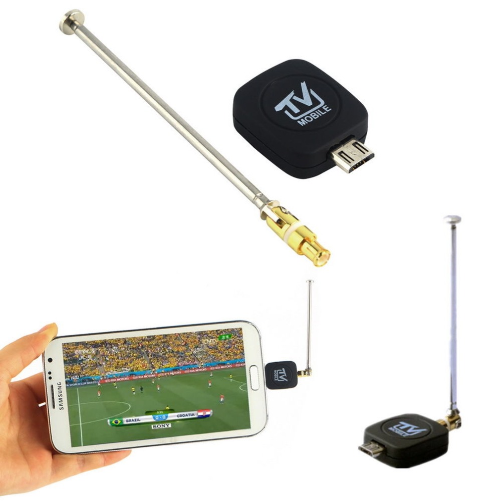 Mini Micro USB DVB-T Digital Antenna Mobile TV Tuner Receiver for Android 4.0-5.0 New-image-437940120