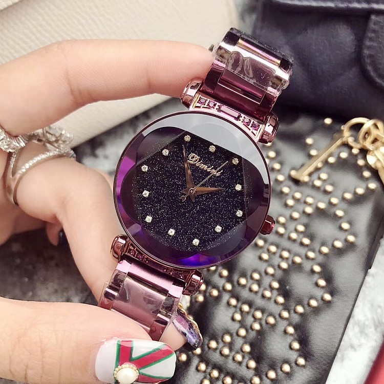 diamond hand watch