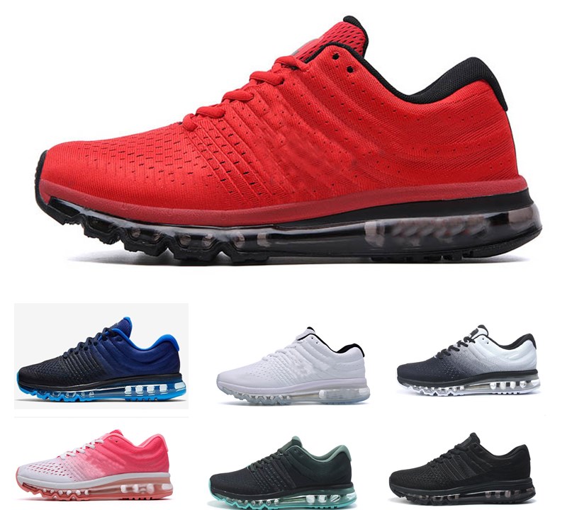 

2020 Unisex 2017 men Outdoor Shoes Men women Triple black white man Sneakers Trainers High Quality Black White Red Green US size 36-45