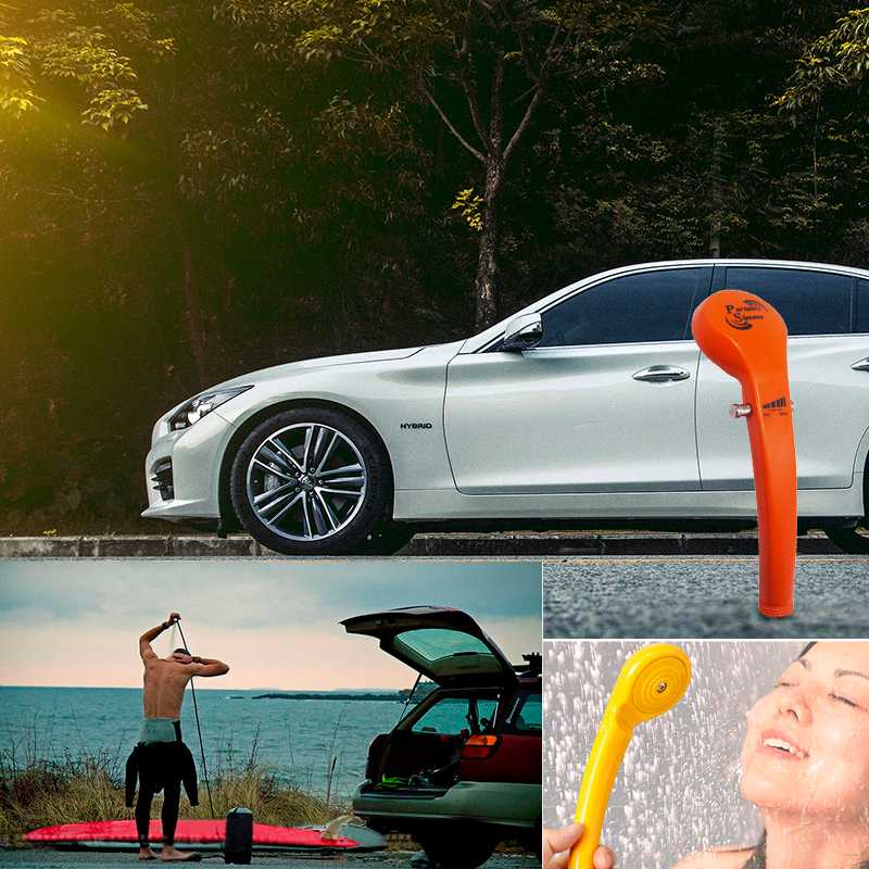 

Car Washer 12V Portable Car Shower Washer Set Electric Pump Outdoor Camping Polishing Wash Travel Cleaning Tool Accessories