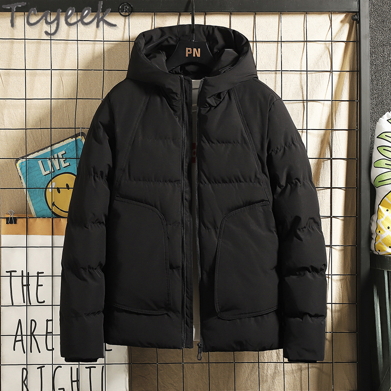 

Men Jacket Men's Clothing 2020 Winter Jacket Men Parkas Warm Coat Plus Size Fashion 5xl Hooded Ropa Hombre S-950 Pph734, Black03