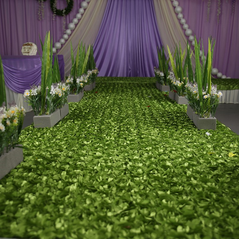 

10m/lot 1.4 m Width Romantic White 3D Rose Petal Carpet Aisle Runner For Wedding Backdrop Centerpieces Favors Party Decoration Supplies