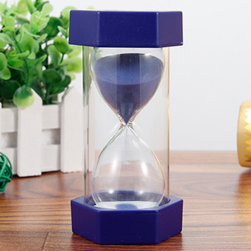 

5/10/15/20/30min Sandglass Hourglass Sand Clock Game Kid Timer Gift LBShipping Egg Supplies Kitchen