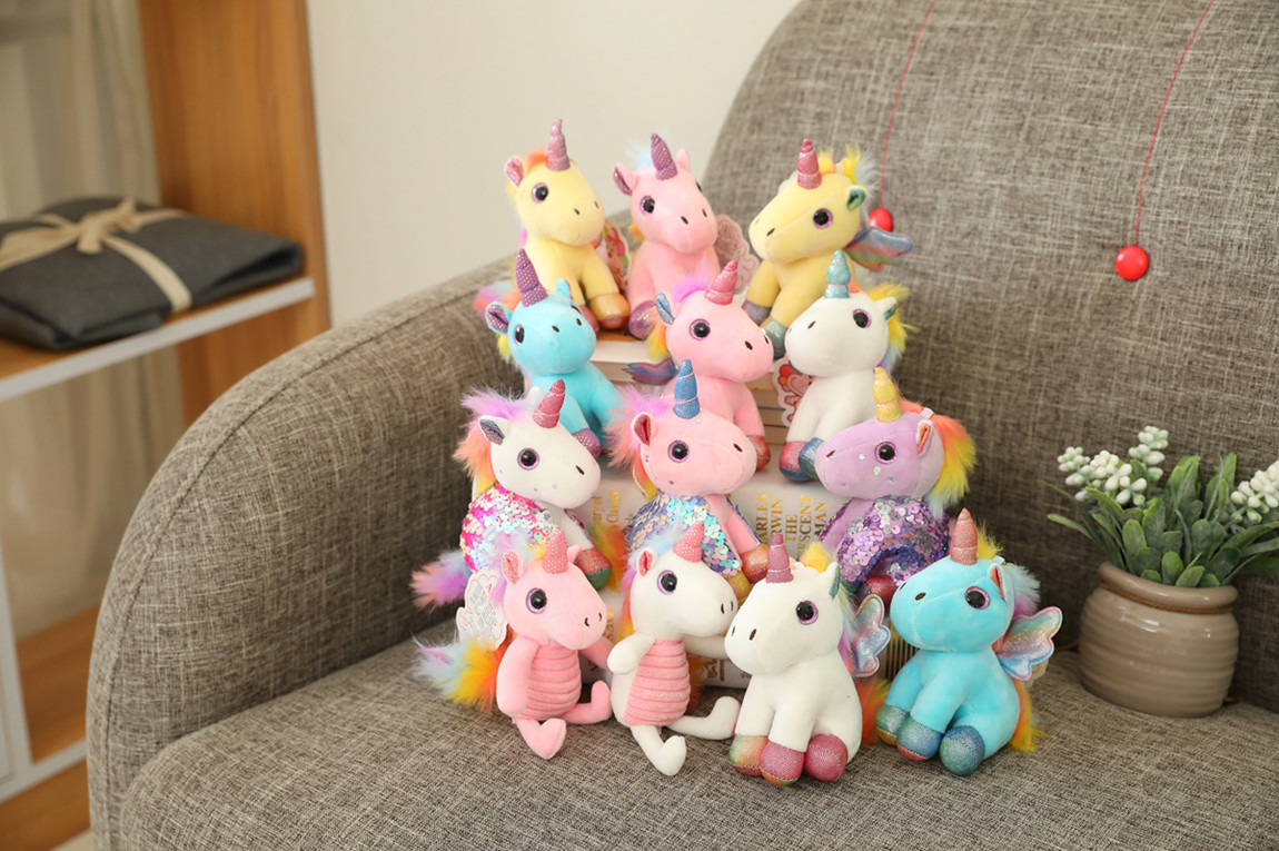 cute stuffed unicorn