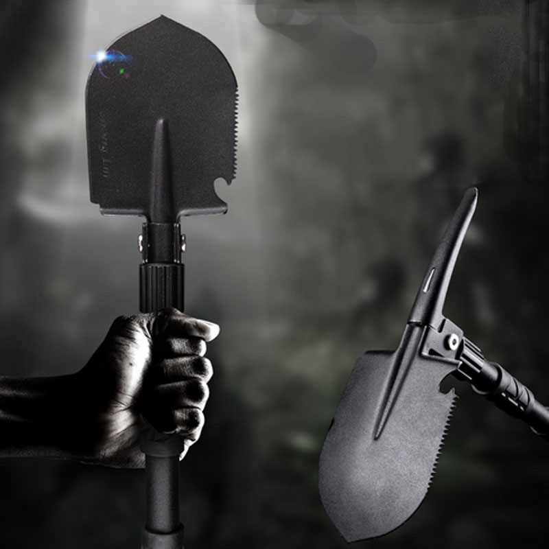 

Shovel Tactical Folding Shovel Outdoor Camping Spade Survival Emergency Tools Folding Cleaning-Tool Garden-Tools