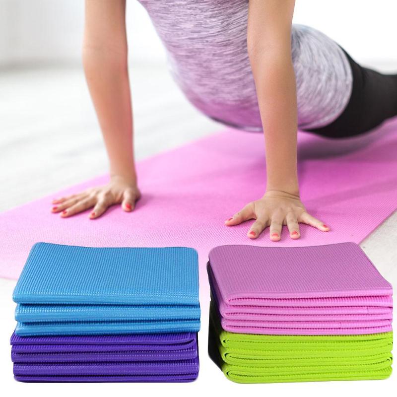 

173*61cm Portable 4mm Thick Anti-slip PVC Gym Home Fitness Exercise Pad Yoga Pilates Mat Non Slip Carpet Mat For Beginner, Green