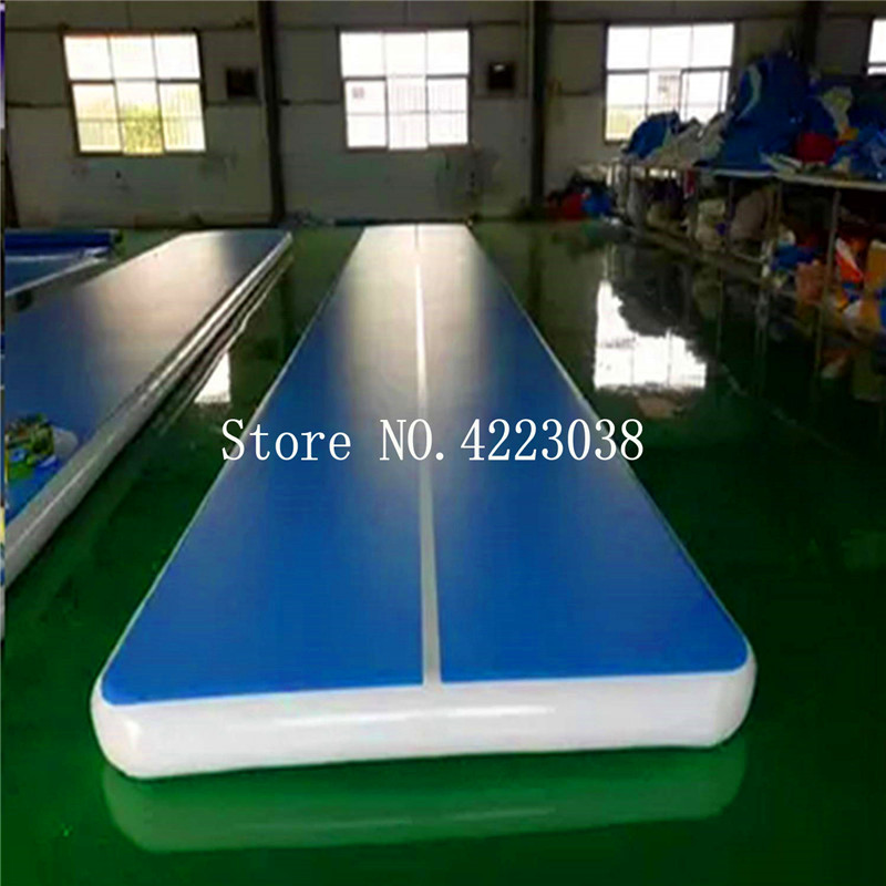 

5*1*0.2m gymnastics exercise mat inflatable tumbling mats, air tumbling track for use home, gymnastics training, beach