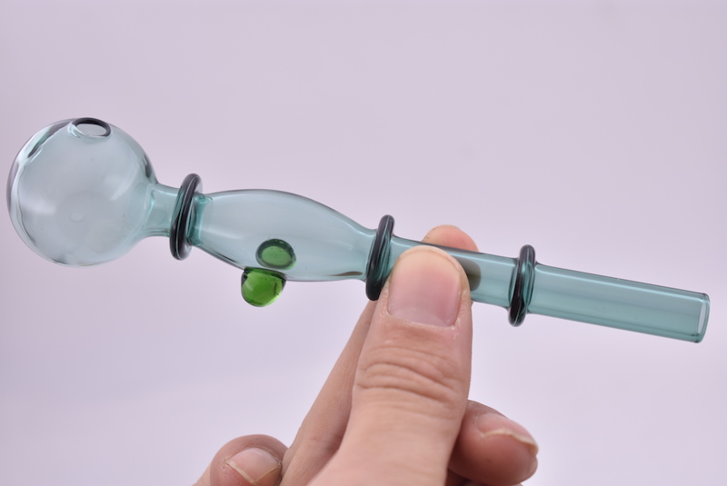 Wholesale 5.5inch Pyrex Glass Oil Burner Pipe Smoking Hand Pipes Thick Glass Pipe Oil Pipe Free Shipping-image-445510614