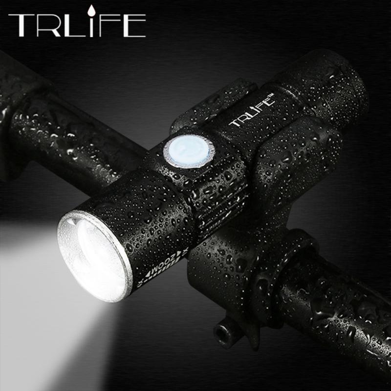 

Bike Lights 3800 Lumen Built-in Battery USB Rechargeable Light 3modes Bicycle Front LED Lamp Zoom Cycling For Fishing
