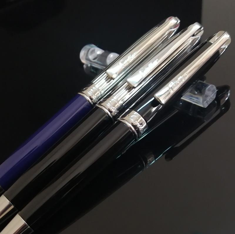 

High quality luxury pen fine touch texture water plated metal writing ballpoint pen precious gift free shipping, As pictured