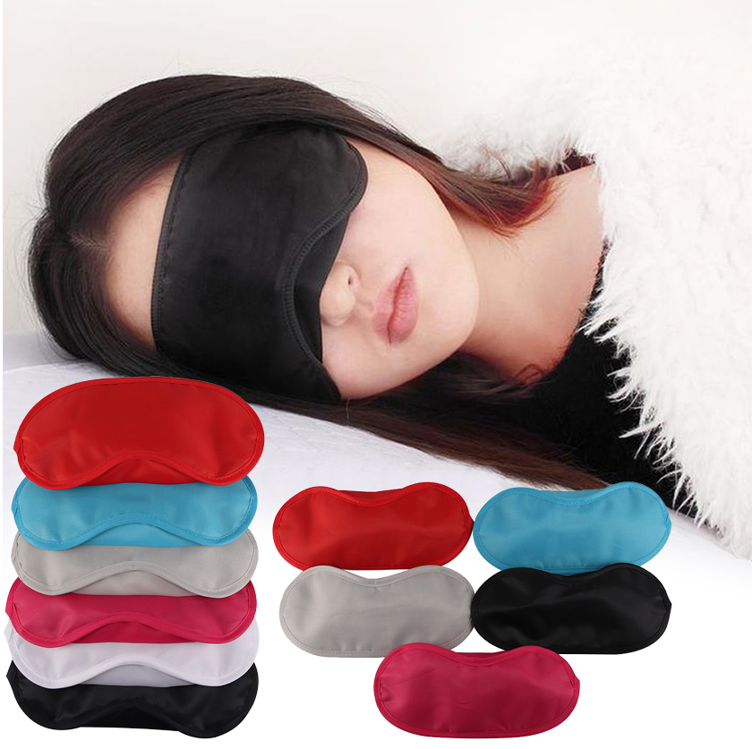 

9 Colors Sleep Rest Sleeping Aid Eye Mask Eye Shade Cover Comfort Blindfold Shield Patch Eyeshade Wholesale