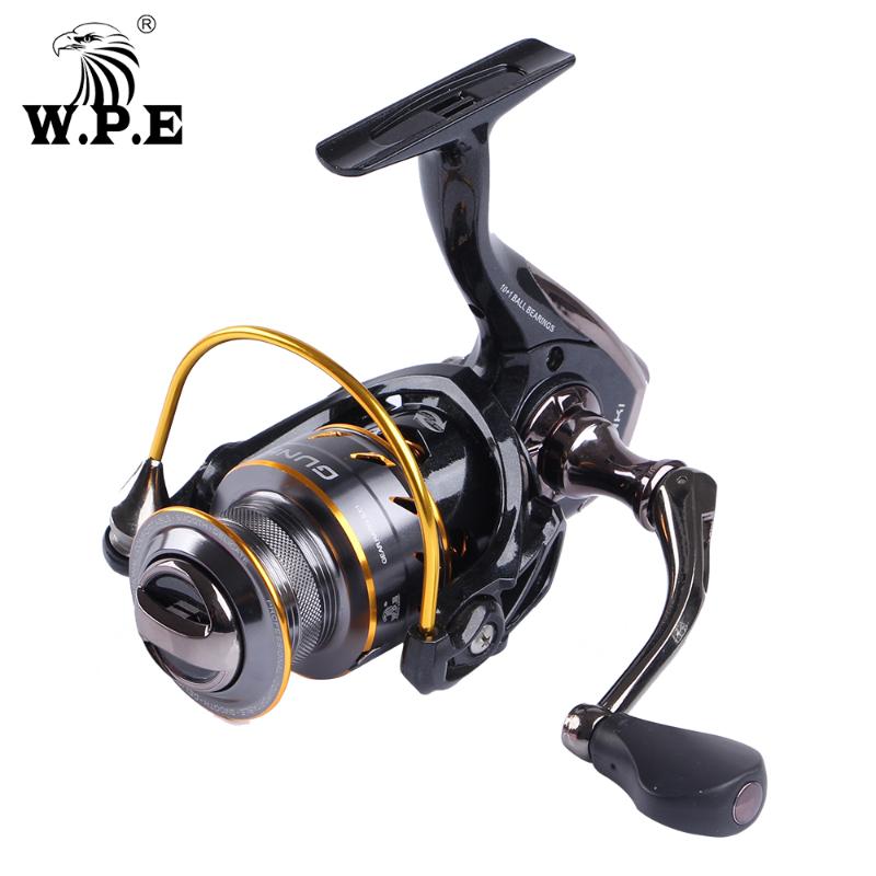 

W.P.E GUNKI 2000 3000 4000 5000 Series Spinning Wheel Carp fishing reel Freshwater 10+1 Ball Bearings Metal body Fishing Tackle