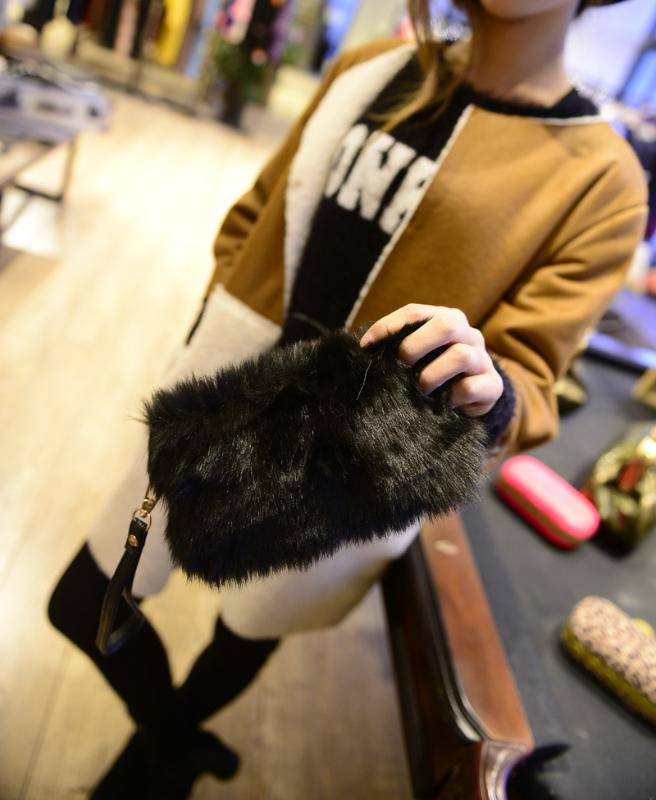 

2020 wallet new fashion clutch bag ladies dinner small bag carry purse, Black