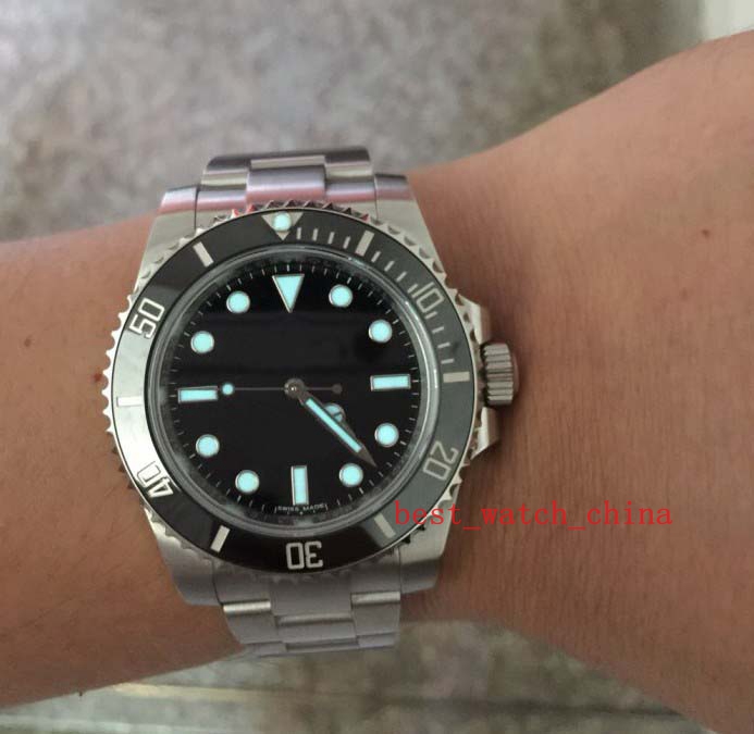 

2019 The latest version luxury watches 114060 Sapphire Bezel Black Dial Stainless Steel 40MM Automatic Watch Men's Watche