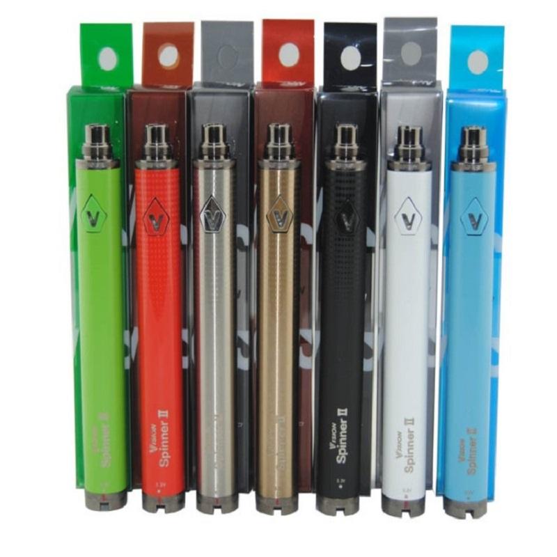 

Vision Spinner II Battery 650mah Evo 3.7V--4.8V Vision Spinner 2 Battery Variable Voltage For Thread Atomizer