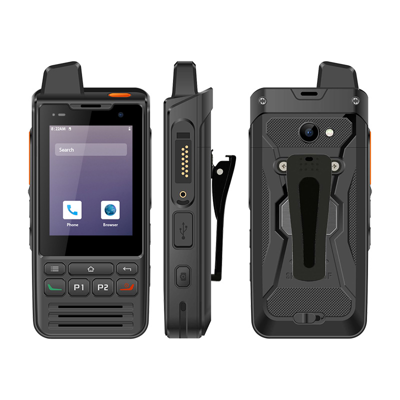 

UNIWA F60 IP68 Waterproof Walkie Talkie 2.8 inch 4G GSM Zello Radio POC Radio with NFC and SOS Button, Standard