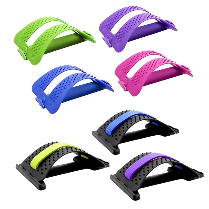 

Back Stretching Equipment Massager Practical Relief Muscle Soreness Lumbar Traction Lumbar Back Correction Waist Massager