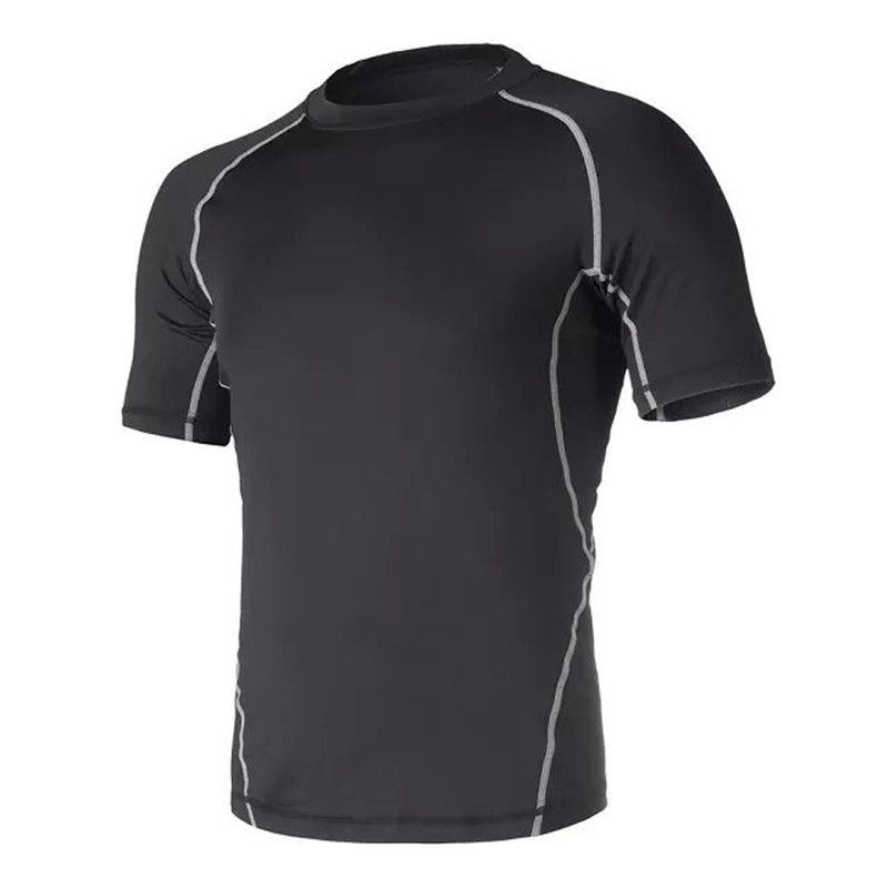 

2020 Men Sports Athletic running shirts pants Basketball survetement football jerseys pant skinny tights leggings Lycra spandex, 007 black line short