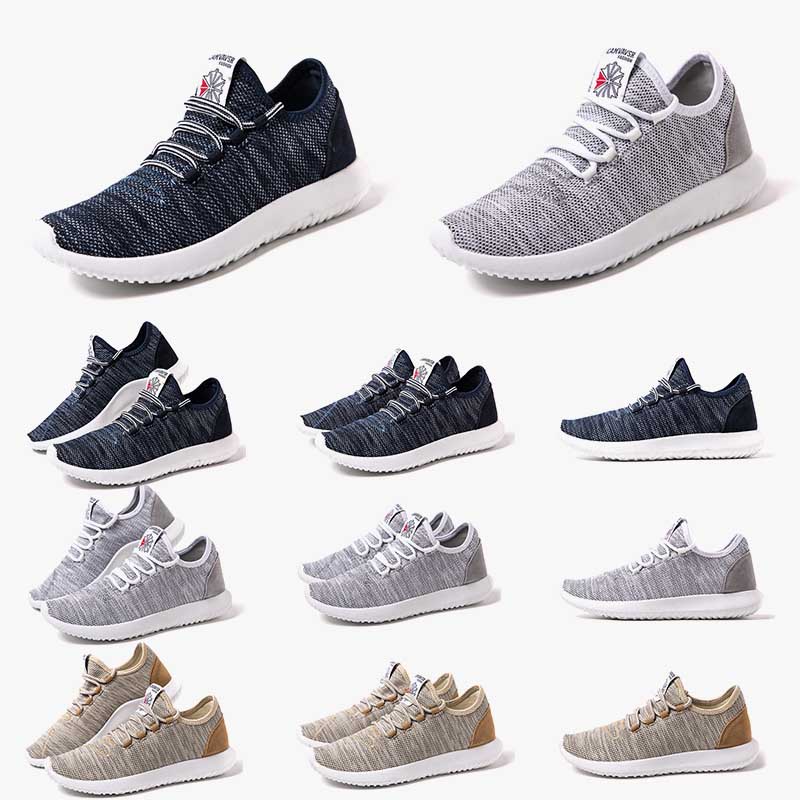 

2020 Hot Sale fashion trainers men breathable running shoes black white red fashion mens trainer men athletic sports sneaker size 39-46, A4
