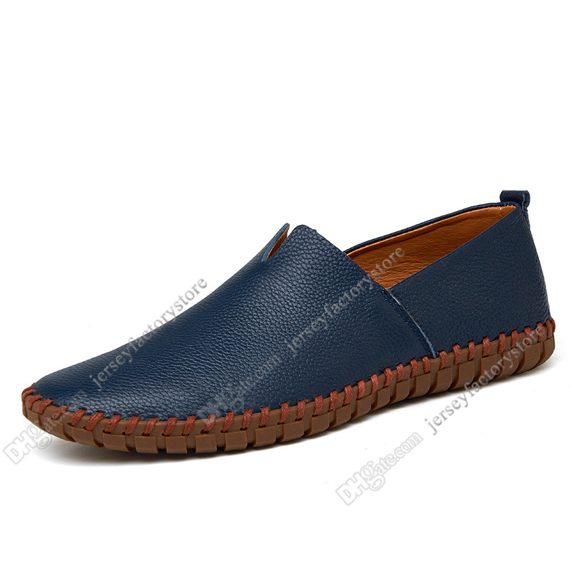 

New hot Fashion 38-50 Eur new men's leather men's shoes Candy colors overshoes British casual shoes free shipping Espadrilles seventy-one, #06